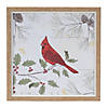 Deer And Cardinal Frame (Set Of 2) 10.25"Sq Plastic/Mdf Image 2
