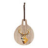 Deer Print Cutting Board D&amp;#233;cor 7.75"D Image 1