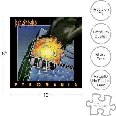 Def Leppard Pyromania 500 Piece Jigsaw Puzzle Image 2