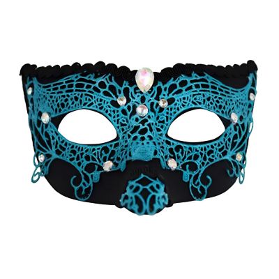 Delma Black/blue Mask Costume Accessory Image 1