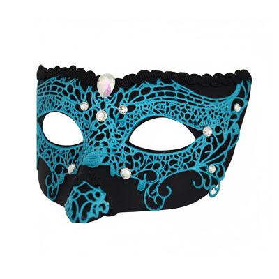 Delma Black/blue Mask Costume Accessory Image 1