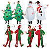 Deluxe Christmas Character Polyester Costume Kit for 4 Image 1