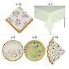 Deluxe Graduation Cottage Core Decorating Kit for 8 Image 1