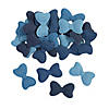 Denim Bowtie Shapes - 12 Pc. Image 1