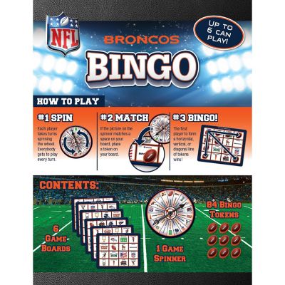 Denver Broncos Bingo Game Image 3