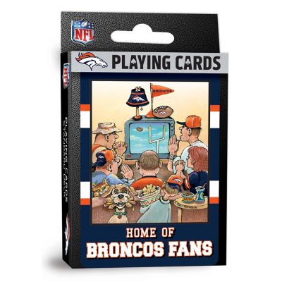 Denver Broncos Fan Deck Playing Cards - 54 Card Deck Image 1
