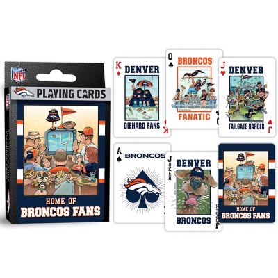Denver Broncos Fan Deck Playing Cards - 54 Card Deck Image 3