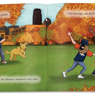 Denver Broncos - Home Team Children's Book Image 2
