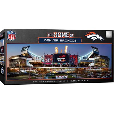 Denver Broncos - Stadium View 1000 Piece Panoramic Jigsaw Puzzle Image 1