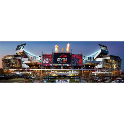 Denver Broncos - Stadium View 1000 Piece Panoramic Jigsaw Puzzle Image 2