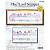 Design Works Stamped Embroidery Kit 9"X24"- Last Supper Image 1