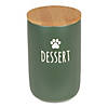 Dessert Hunter Green Ceramic Treat Canister Image 1