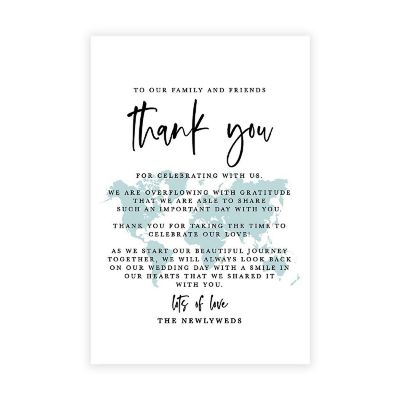Destination Wedding TY Card 4x6IN 56PC Image 1