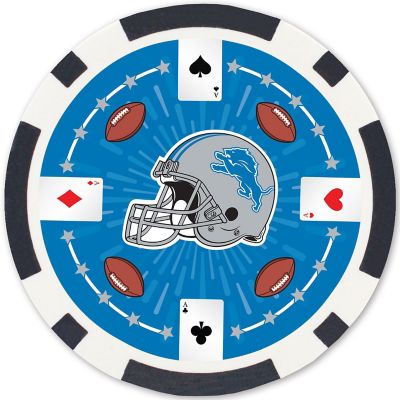 Detroit Lions 100 Piece Poker Chips Image 3