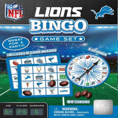 Detroit Lions NFL Bingo Game Image 1