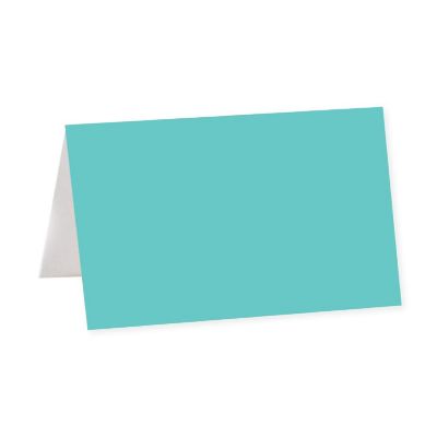 Diamond Blue Table Tent Place Cards 20-Pack Image 1
