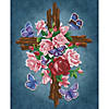 Diamond Dotz Diamond Embroidery Facet Art Kit 16"X20"-Flower Cross Image 1