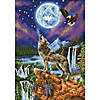 Diamond Dotz Diamond Embroidery Facet Art Kit 18.5"X26.4"-Mystic Wolf Image 1
