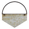 Diamond Galvanized Wall Planter Image 1