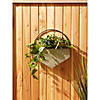 Diamond Galvanized Wall Planter Image 4