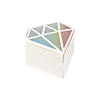 Diamond-Shaped Favor Boxes - 24 Pc. Image 1