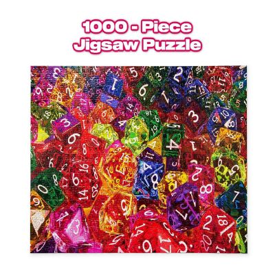 Dice, Dice, Baby! 1000 Piece Jigsaw Puzzle Image 1