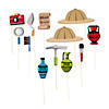 Dig VBS Photo Stick Props- 12 Pc. Image 1