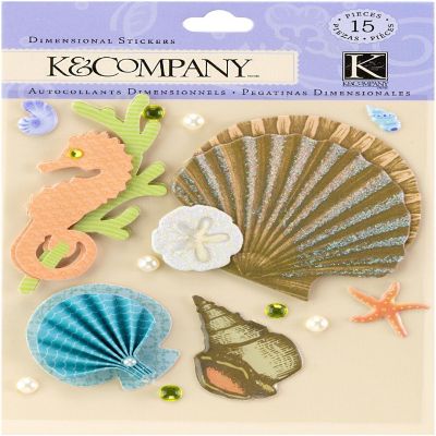 Dimensional Stickers-Sea Life Image 1