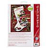 Dimensions Counted Cross Stitch Kit 16" Long-Santa's Truck Stocking Image 1
