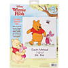 Dimensions/Disney Counted Cross Stitch Kit 8"X10" - Winnie The Pooh Birth Record (14 Count) Image 1
