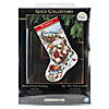 Dimensions Gold Collection Counted Cross Stitch Kit 16" Long-Santa's Journey Stocking (18 Count) Image 1