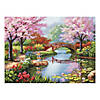 Dimensions Gold Collection Counted Cross Stitch Kit 16"X12"-Japanese Garden (16 Count) Image 1
