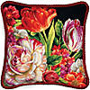 Dimensions Needlepoint Kit 14"X14"-Bouquet On Black Image 2