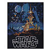 Dimensions Star Wars Counted Cross Stitch Kit 11"X14" - Luke & Princess Leia (14 Count) Image 1