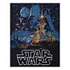 Dimensions Star Wars Counted Cross Stitch Kit 11&quot;X14&quot; - Luke &amp; Princess Leia (14 Count) Image 1