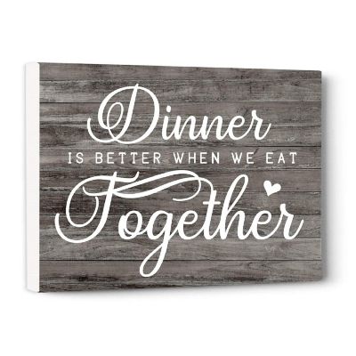 Dinner Is Better Together 1Pk 8.5x11in Image 1