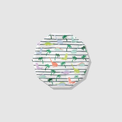 Dino-Mite Small Plates -10/Pack - 10 Pieces Image 1