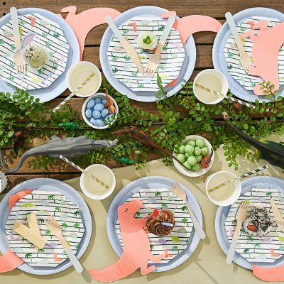 Dino-Mite Small Plates -10/Pack - 10 Pieces Image 1