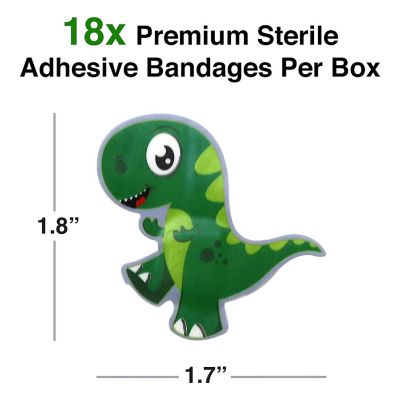 Dino-Sore Adhesive Bandages  18 Count Image 2
