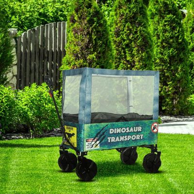 Dinosaur Cage Wagon Cover Halloween Accessory Image 1