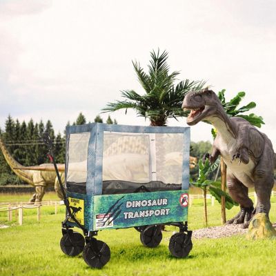 Dinosaur Cage Wagon Cover Halloween Accessory Image 2
