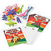 Dinosaur Eraser Valentine Exchanges with Card for 24 Image 1