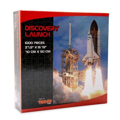 Discovery Launch NASA Space Shuttle 1000 Piece Jigsaw Puzzle Image 1