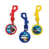Discovery Shark Week&amp;#8482; Backpack Clip Keychains - 12 Pc. Image 1
