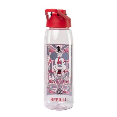 Disney 100 Captain Mickey Mouse Water Bottle With Timetable  Holds 28 Ounces Image 1