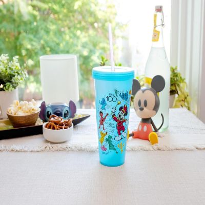 Disney 100 Mickey Mouse Color-Change Tumbler With Lid and Straw  Holds 20 Ounce Image 2