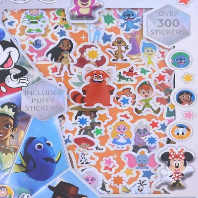 Disney 100th Anniversary Sticker Book  4 Sheets  Over 300 Stickers Image 2
