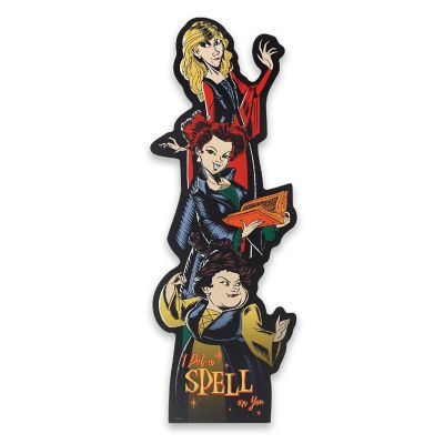 Disney 2x8 Disney Hocus Pocus Stacked Characters Vertical Porch Leaner Wood Wall Decor Image 1