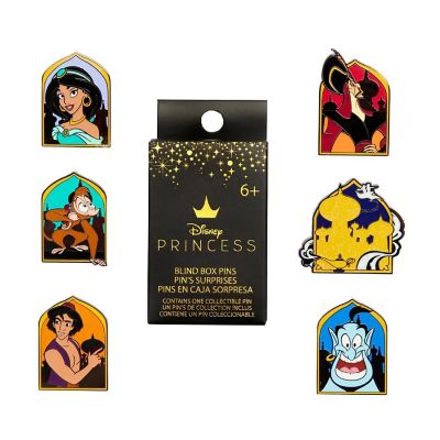 Disney Aladdin 30th Anniversary Blind Box Enamel Pin  Single Pin Image 1