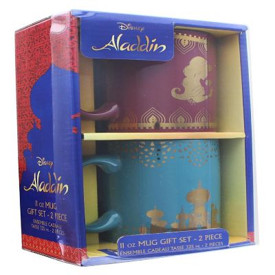 Disney Aladdin Princess Jasmine 11oz Ceramic Mug Set  2 Pack Image 1